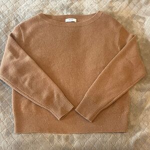 Aritzia 100% Cashmere Relaxed Boatneck Sweater